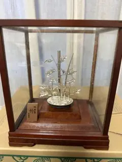 新品未使用　お値引！アンティーク　純銀製　松　光則作　ガラスケース　極美品 2025年最新】純銀 松 光則の人気アイテム - メルカリ