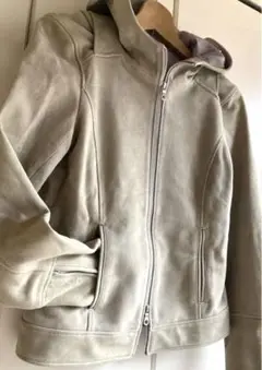 BARNEYS NEW YORK レザージャケット ベージュ サイズM