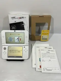 【完品】 Newニンテンドー3DS LL パールホワイト 任天堂 本体