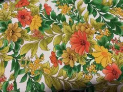 着物はぎれ　花柄 ③
