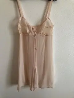 【LA PERLA】ラペルラ刺繍入ベビードール スリップ キャミソール