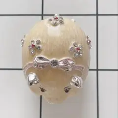 [ピィアース] PIEARTH ジュエリーボックス ピッグ　豚　リボン　ビジュー