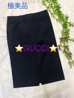 初売り⭐️ 大人セクシーGUCCI ストレッチ バックスリット タイト スカート