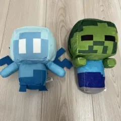 Minecraft ぬいぐるみ アレイ、チビゾンビ