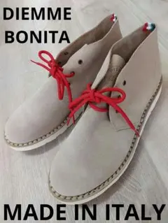 DIEMME BONITA チャッカブーツ 天然皮革 ビブラムソール イタリア製