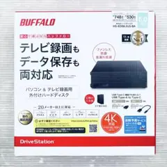 【新品、未開封品】BUFFALO ハードディスクHD-EDS6.0U3-BA