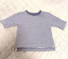 無印良品 ストライプ Tシャツ 80cm
