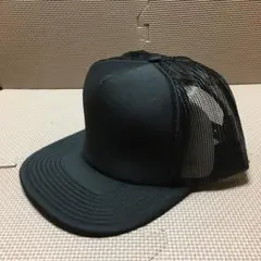 新品 OTTO フラットバイザーメッシュキャップのブラック 黒