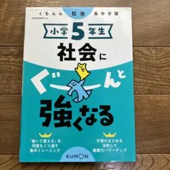 小学5年生 社会にぐーんと強くなる