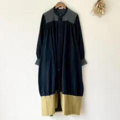 616t*美品 プランテーション Bizenパーツストレッチパネル スカート. 616t*美品 プランテーション Bizenパーツストレッチパネル スカート.