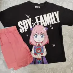 SPY×FAMILY アーニャ Tシャツ　ショートパンツ　セット 130