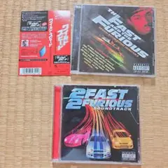 ワイルド・スピード　サウンドトラックthe fast 2 fast 2枚セット