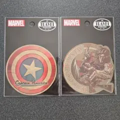 MARVEL トラベルステッカー　2枚Set