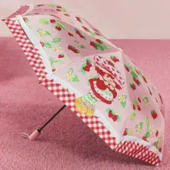 ストロベリーショートケーキ 傘 カサ 折りたたみ傘 折り畳み 晴雨兼用 日傘