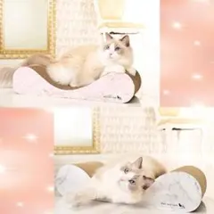 ❤ラグジュアリーで高級感溢れるマーブル(大理石)柄♪❤愛猫用☆爪とぎソファー