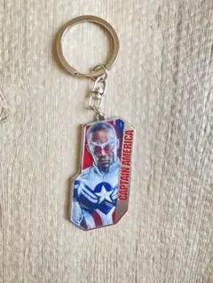 キャプテン・アメリカ ファルコンキーホルダー　マーベル