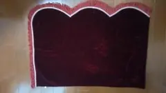 ワインレッド ベルベット ピアノカバー