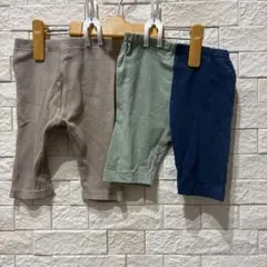 ELFINDOLLI 西松屋 ベビー パンツ 2枚セット 80-90cm
