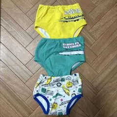 トイトレ　パンツ　防水　新幹線　はやぶさ　ドクターイエロー　95 3枚セット