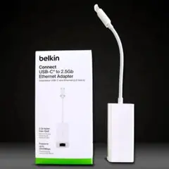 Belkin USB-C to 2.5Gb イーサネットアダプター USB-C