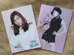 ☕TAEYEON ノート 2冊セット【オフィシャルグッズ】