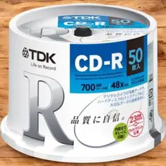 TDK CD-R 700MB 48倍速対応 ホワイトワイド印刷 89枚 他42枚