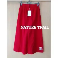 新品♪NATURE TRAIL★赤ロングスカート ピンクハウス