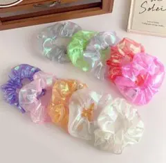 シュシュ　ライト　光る　イルミネーション　夏祭り　プレゼント　散歩　犬　新品