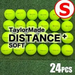【S73】テーラーメイド　ディスタンス＋マルチ　緑 ロストボール 24球