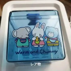 warm and Chummy キャラクターケース　ブルー　サンリオレトロ