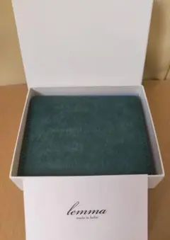 【新品未使用品】lemma レンマ　マリスコ ペトローリオ　プエブロレザー緑