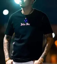 john hop　Ｔシャツ　ブラック　M