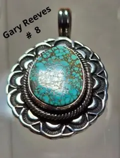 希少 Gary Reeves #８Torquoise Pendant Top