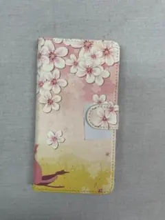 iitrust Arrows Be4 Plus F-41B ケース 手帳型 桜