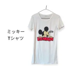 ミッキー LONDON Tシャツ ホワイト