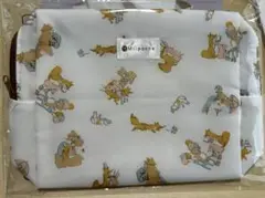 【新品未開封】Milpoche おむつポーチ 動物柄