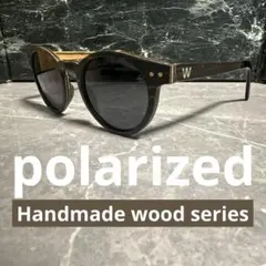 【希少】polarized Handmade wood series サングラス