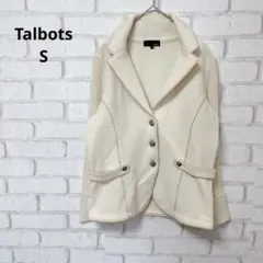 Talbots 長袖　ジャケット　テーラードジャケット　ニット袖　S