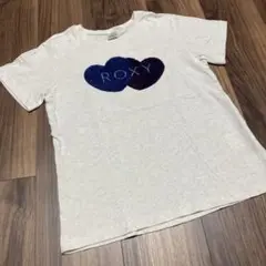 ROXY ハート型ロゴ 半袖Tシャツ 140