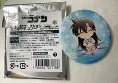 名探偵コナン ミニキャラスノー 毛利蘭 缶バッジ