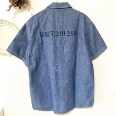 WTAPS シャツ 半袖 ブルー