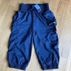 新品　PUMA ランニング用クロップドパンツ Ｌ黒　吸汗速乾機能素材でドライ快適