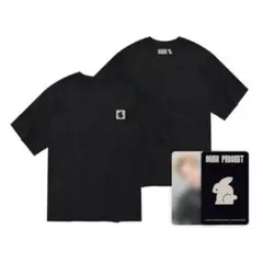 ONEW オニュ PERCENT POPUP Tシャツ ブラック トレカ付き