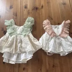 プティマイン　ワンピース　姉妹コーデ
