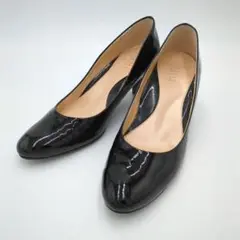 【極美品】大きいサイズ　Pitti ピッティ　エナメル　パンプス　フォーマル