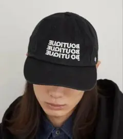 BOUTIQUE CAP '47 BLACK 黒　金子恵治