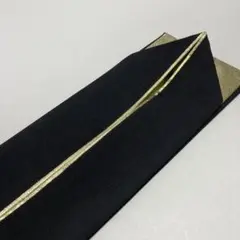振袖用 正絹 重ね襟 黒✖️金 新品 No.1214