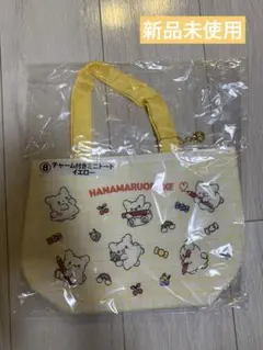 はなまるおばけ　当たりくじ　チャーム付きミニトートバッグ イエロー