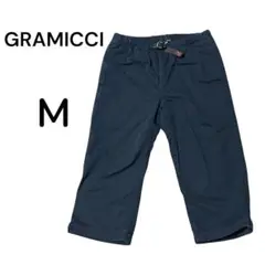 美品⭐️GRAMICCI ブラックコットンクロップドパンツ Mサイズ