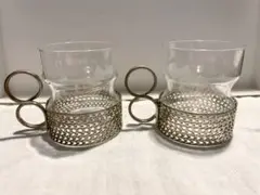 iittala ホルダー付 ヴィンテージカップ2個セット